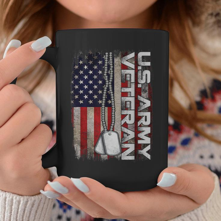 Us Army Veteran America Flag Vintage Army Veteran Coffee Mug Unique Gifts