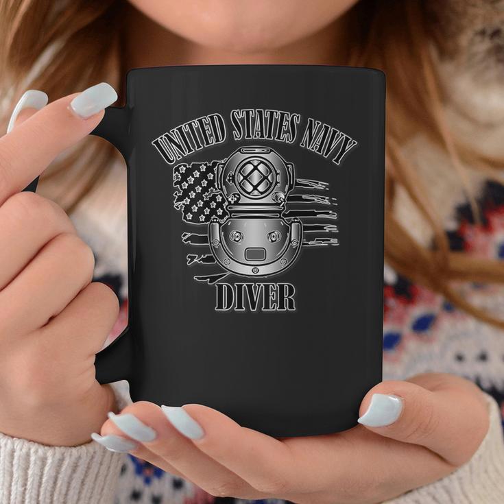 Us Navy Diver Back Coffee Mug Unique Gifts