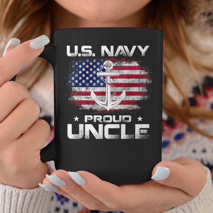 Us Navy Proud Uncle With American Flag Veteran Day Coffee Mug Unique Gifts