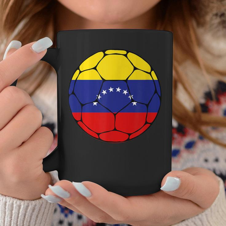 Venezuela Soccer Ball Flag Jersey Futbol Venezuela Football Coffee Mug Unique Gifts