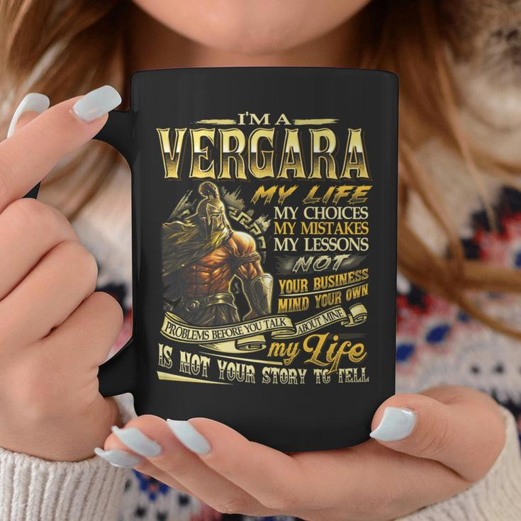 Vergara Family Name Vergara Last Name Team Coffee Mug Funny Gifts