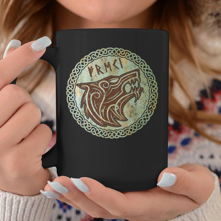 Viking Odin Wolf Fenrir Freki Norse God Myth Celtic Vintage Coffee Mug Unique Gifts
