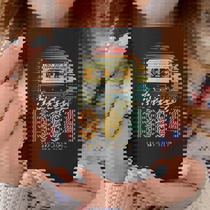 Vintage 1984 Retro Cassette 1984 38 Cumpleaños 38 Años Taza de café Regalos divertidos