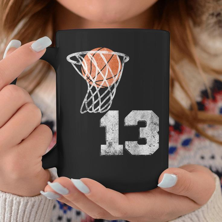 Vintage Basketball Jersey Number 13 Player Number Coffee Mug Unique Gifts