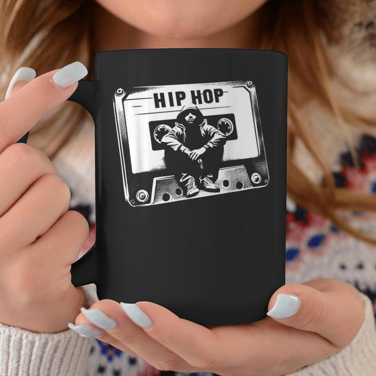 Vintage Cassette Tape Hip Hop Music 80S 90S Retro Graphic Coffee Mug Funny Gifts