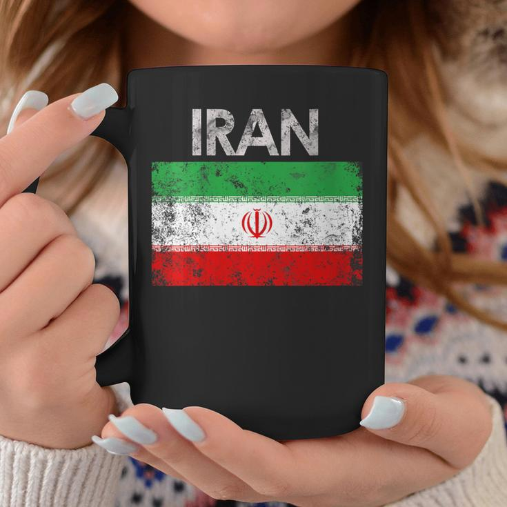 Vintage Iran Iranian Flag Pride Coffee Mug Unique Gifts