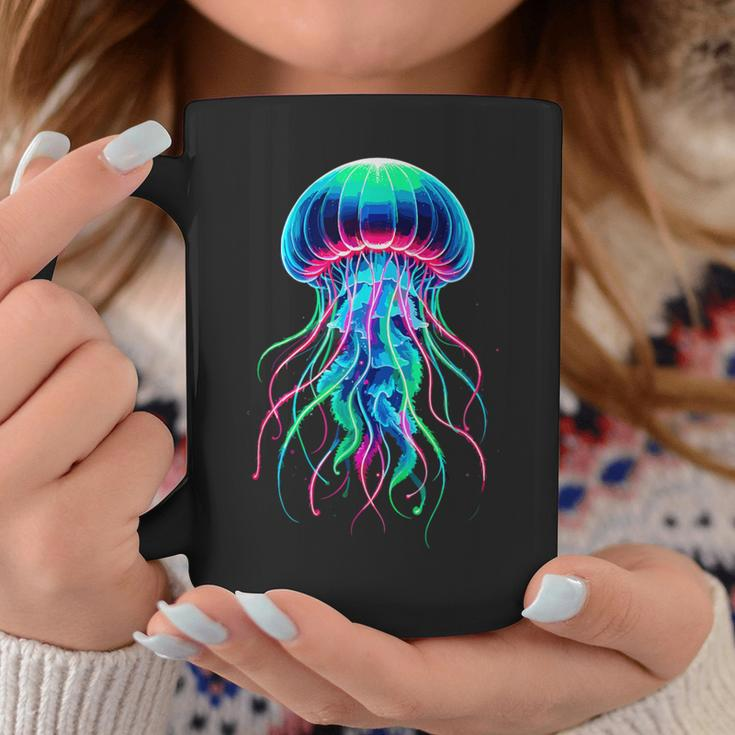 Vintage Jellyfish Scuba Diving Jellyfish Beach Jelly Fish Coffee Mug Personalized Gifts