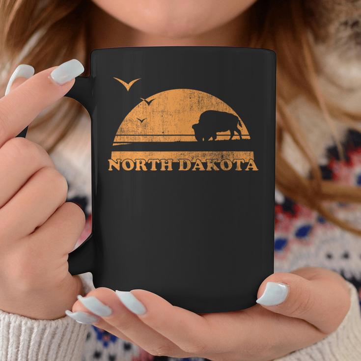 Vintage North Dakota 70S 80S Sunrise Nd Distressed Coffee Mug Unique Gifts