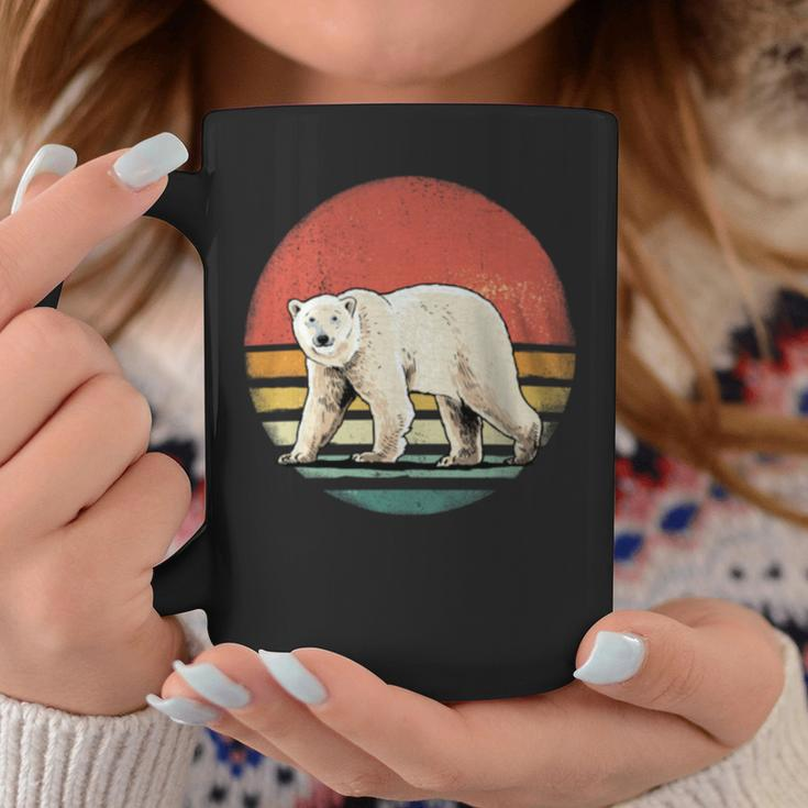 Vintage Polar Bear Retro Arctic Animal Bear Lover Coffee Mug Unique Gifts