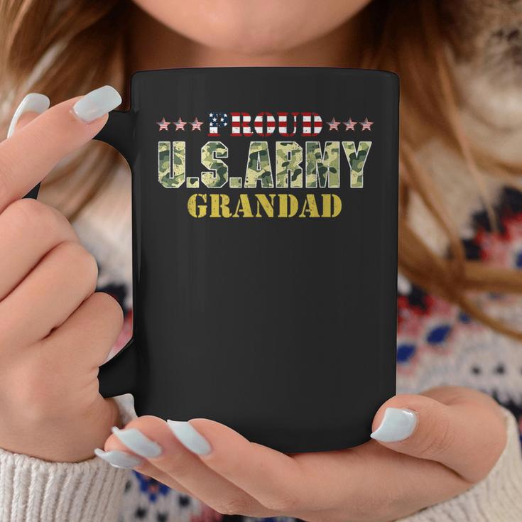 Vintage Proud Grandad UsarmyVeteran Coffee Mug Unique Gifts