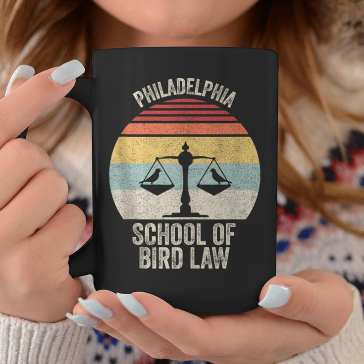 Vintage Retro Philadelphia School Of Bird Law Bird Law Coffee Mug Unique Gifts