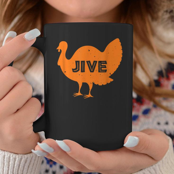 Vintage Style Turkey Jive For Thansgiving Holiday Coffee Mug Unique Gifts