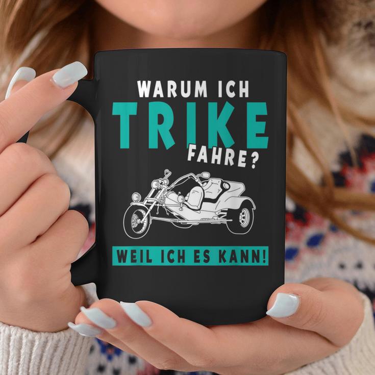 Warum Ich Trike Fahre Weil Ich Es Kann Triker Motorcycle Tassen Lustige Geschenke