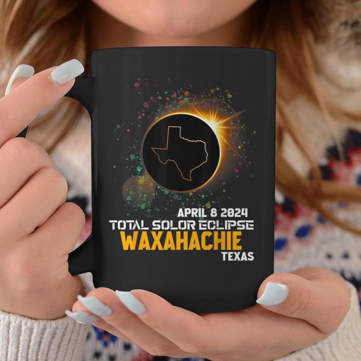 Waxahachie Texas Total Solar Eclipse 2024 Coffee Mug Unique Gifts