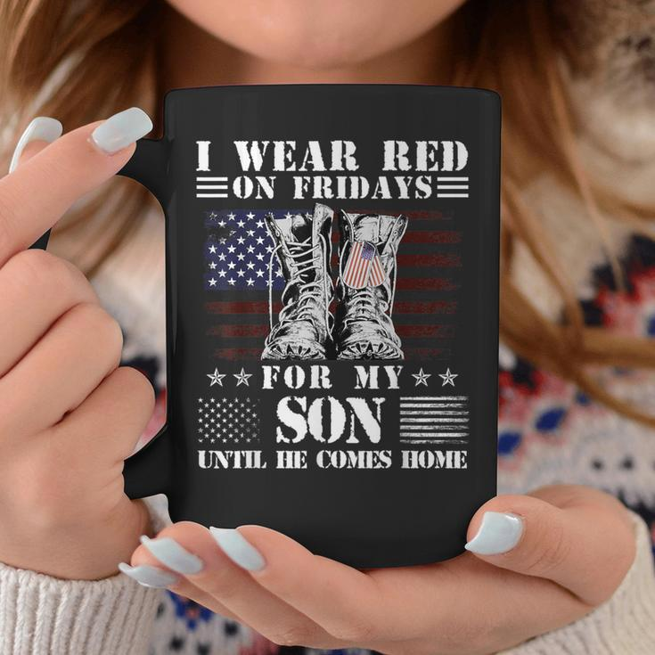 I Wear Red On Fridays For My Son Until He Comes Home Coffee Mug Unique Gifts