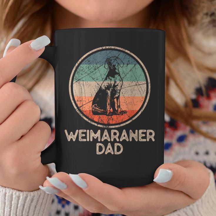 Weimaraner Dog Vintage Weimaraner Dad Coffee Mug Unique Gifts