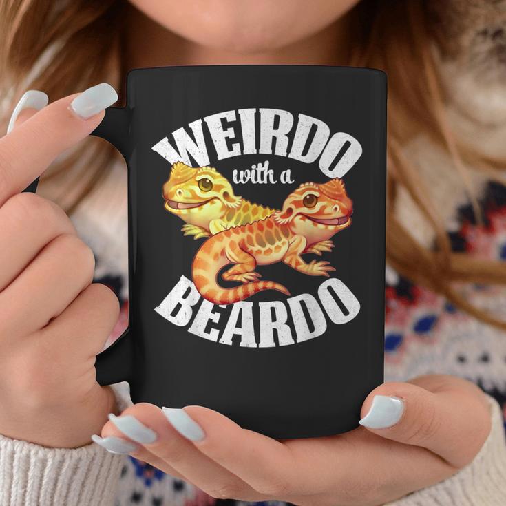 Weirdo And Beardo Bearded Dragon Lover Apparel Coffee Mug Unique Gifts