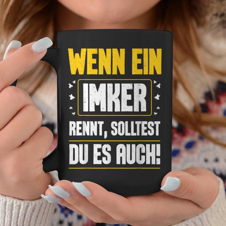 Wenn Ein Ein Imker Rennt Solltest Du Auch Bienenzüchter Tassen Lustige Geschenke