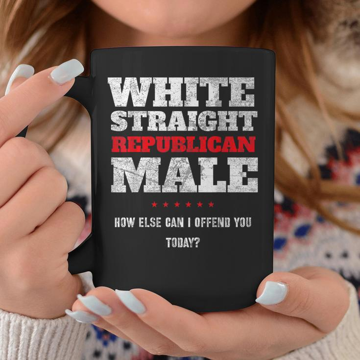 White Straight Republican Male How Else Can I Offend Coffee Mug Unique Gifts