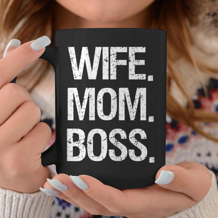 Wife Mom Boss Mother's Day For Mom Wife Women Coffee Mug Unique Gifts
