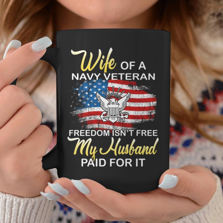 Wife Of Navy Veteran Coffee Mug Unique Gifts