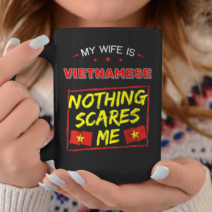 My Wife Is Vietnamese Vietnam Heritage Roots Flag Pride Coffee Mug Unique Gifts