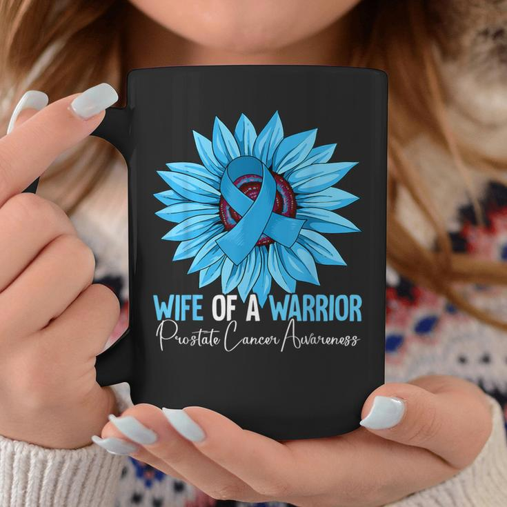 Wife Of A Warrior Prostate Cancer Awareness Coffee Mug Unique Gifts