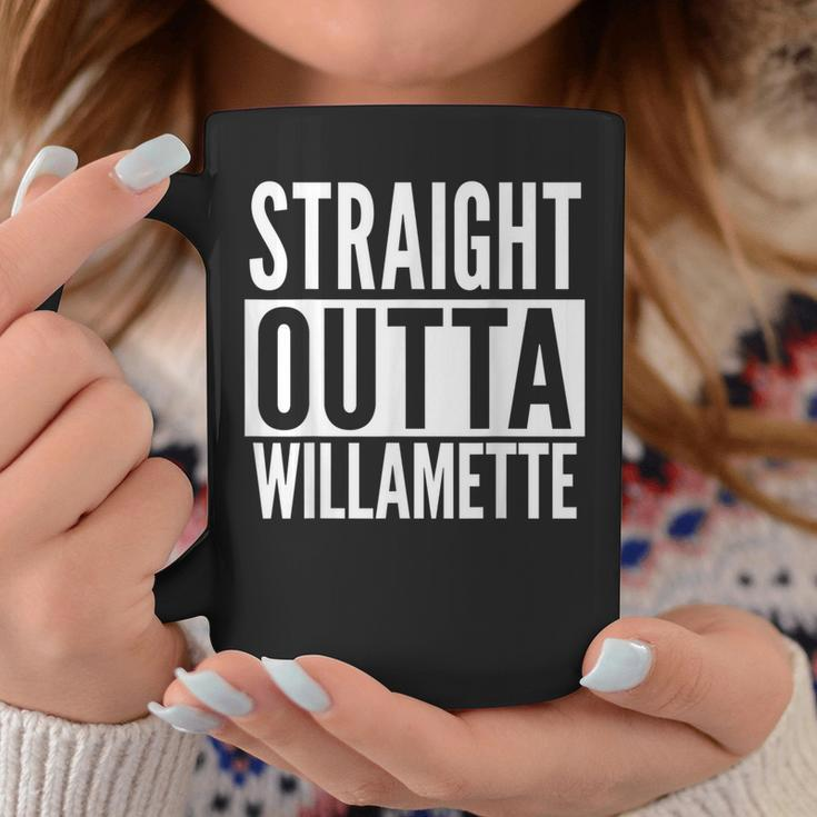 Willamette Straight Outta College University Alumni Coffee Mug Unique Gifts
