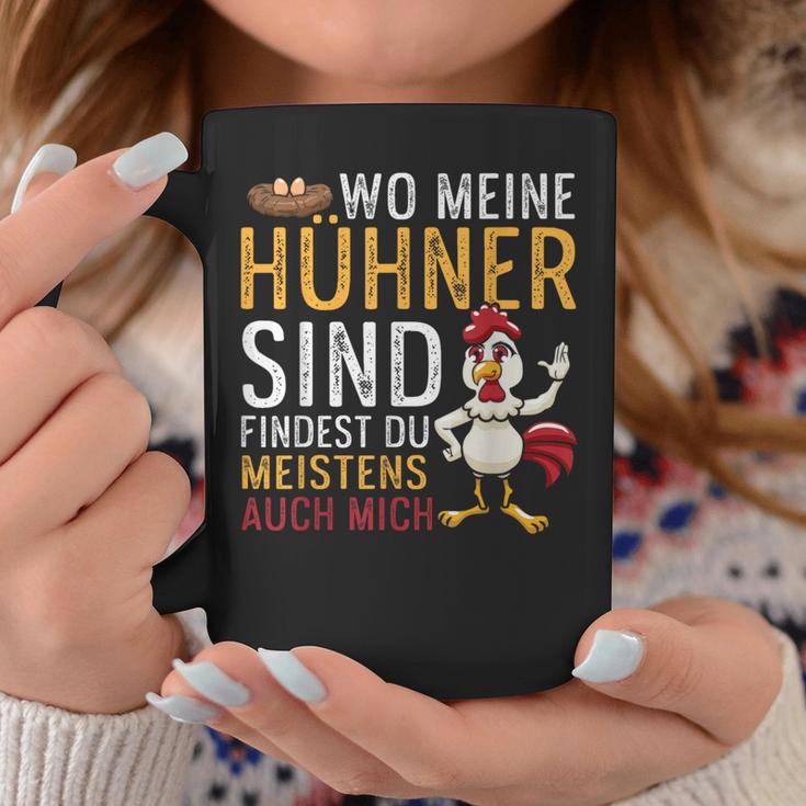 Wo Meine Hühner Sind Bin Auch Ich Iges Hennen Tassen Lustige Geschenke