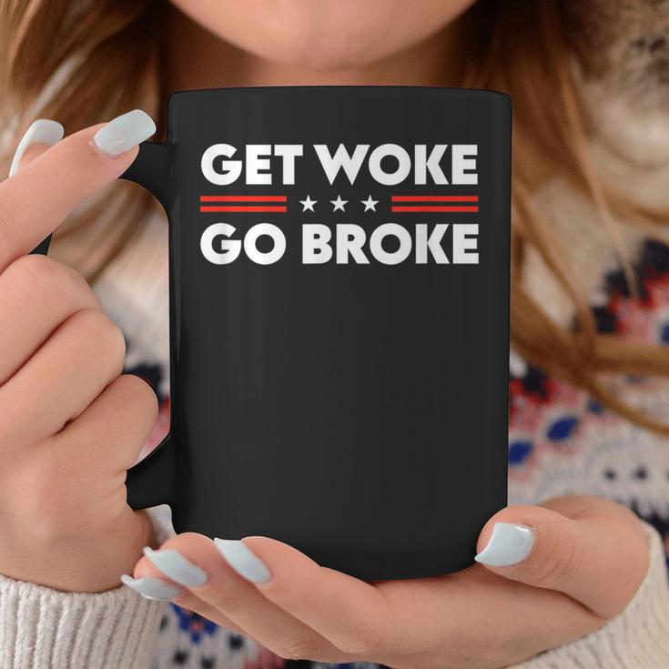 Get Woke Go Broke Unwoke Meme S Tassen Lustige Geschenke