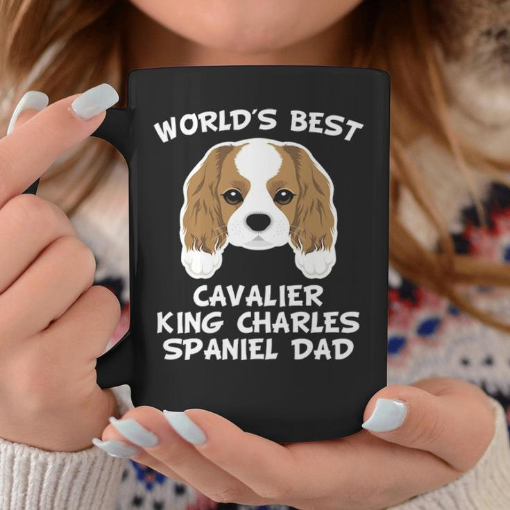 World's Best Cavalier King Charles Spaniel Dad Owner Coffee Mug Unique Gifts