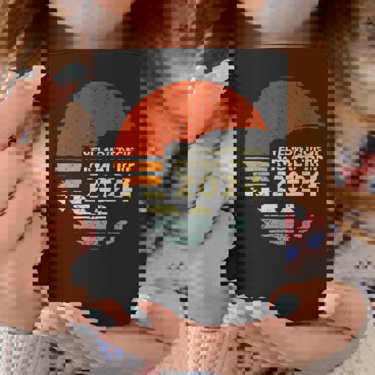 Yellowstone National Park Family Road Trip 2024 Coffee Mug Personalized Gifts