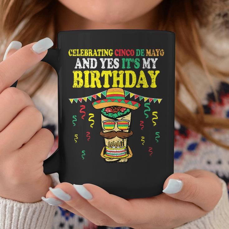 Yes Its My Birthday Cinco De Mayo Bday Mexican Fiesta Coffee Mug Funny Gifts