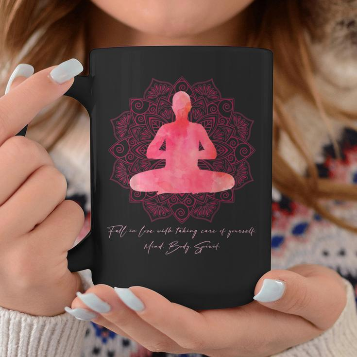 Yoga Meditation Spirit Lifestyle Body Love Relaxation Zen Coffee Mug Unique Gifts
