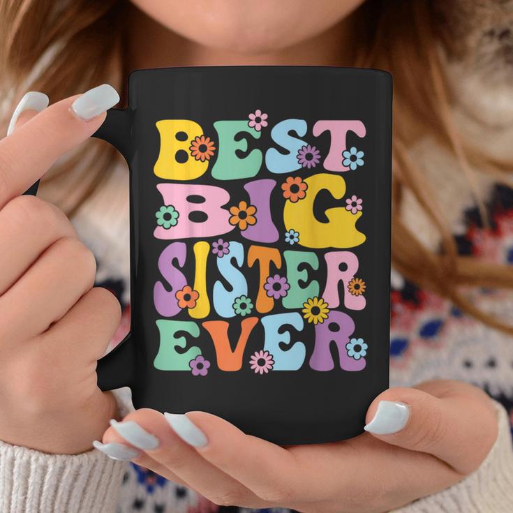 Youth Best Big Sister Ever Girl's Baby Announcement Idea Coffee Mug Unique Gifts