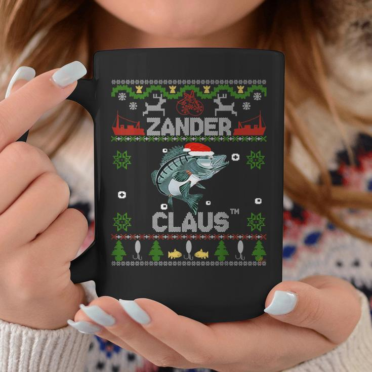 Zander Claus Christmas Jumper For Fishermen Christmas Tassen Lustige Geschenke