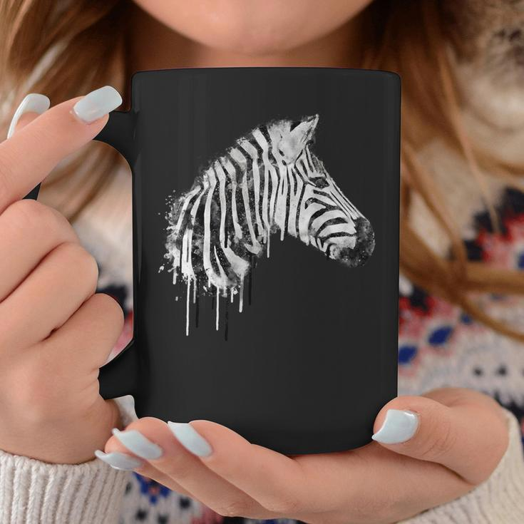 Zebra Watercolor Artistic Horse Wildlife Lovers Graphic Coffee Mug Unique Gifts