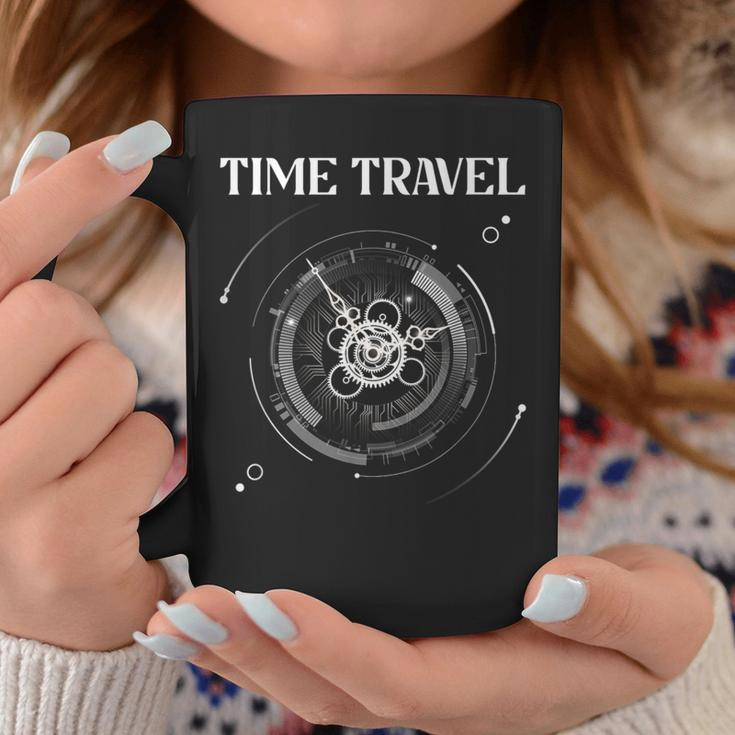 Zeitreise Steampunk Zeitwissenschaft Time Traveler Tassen Lustige Geschenke