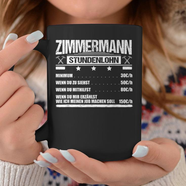 Zimmermann Stundenlohn Geselle Zimmerner Meister Gehalt Tassen Lustige Geschenke
