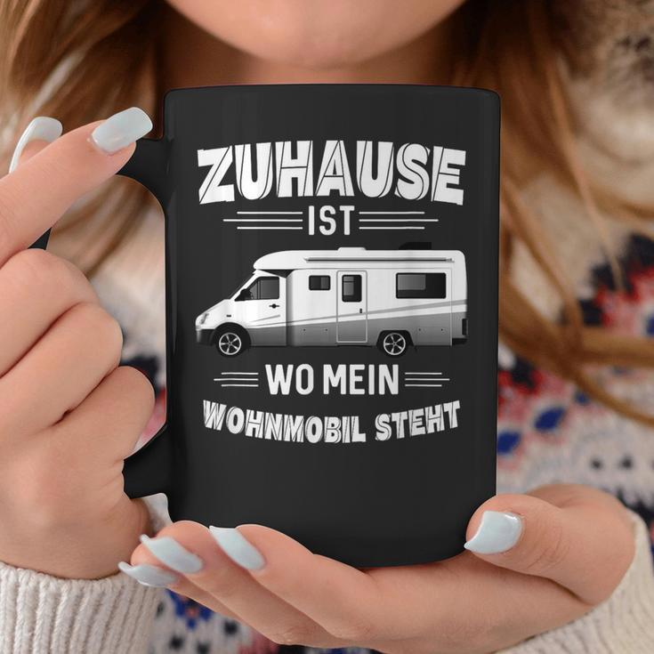 Zuhause Ist Wo Mein Caravan Steht Campingplatz Geboren Tassen Lustige Geschenke