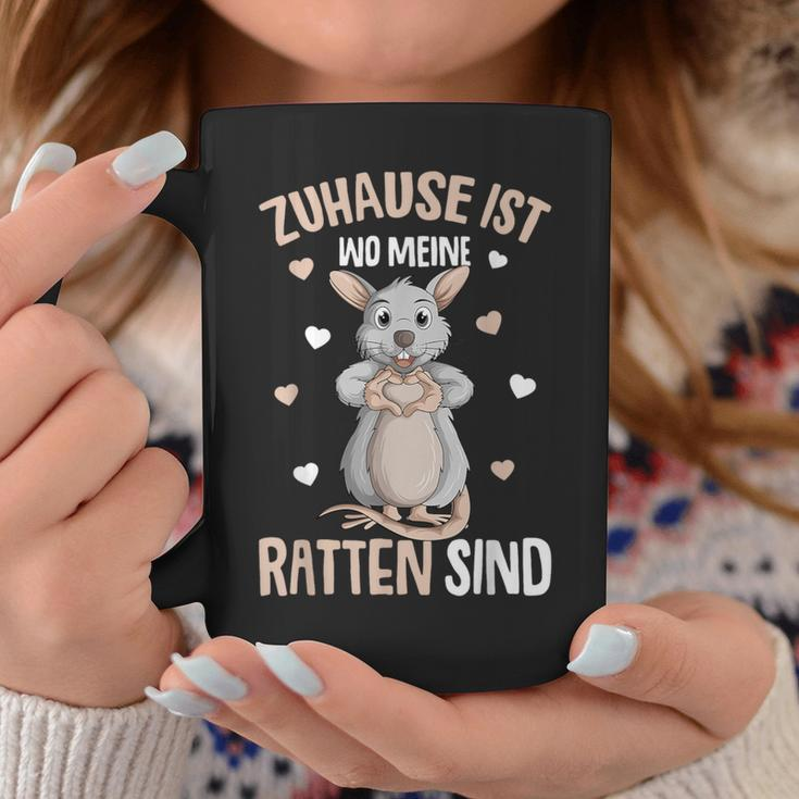 Zuhause Ist Wo Meine Ratten Sind Hausratten German Lang Tassen Lustige Geschenke
