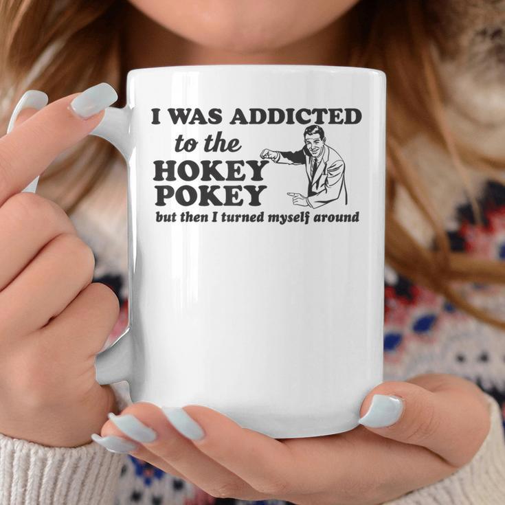 I Was Addicted To The Hokey Pokey Punny Dancing Dance Joke Coffee Mug Unique Gifts