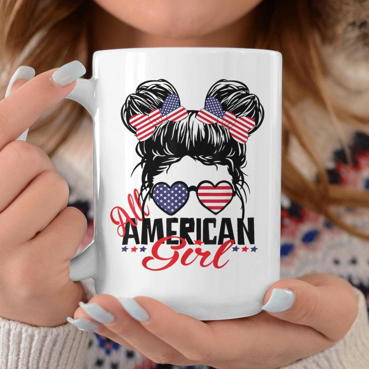 All American Girl Independence 4Th Of July Patriotic Coffee Mug Unique Gifts