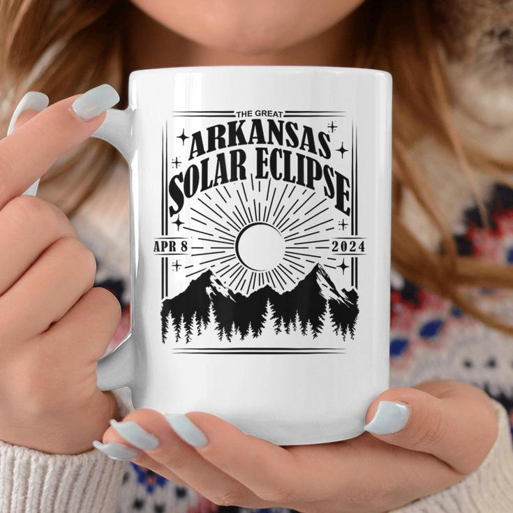 Arkansas Total Solar Eclipse 2024 Astrology Event Coffee Mug Unique Gifts