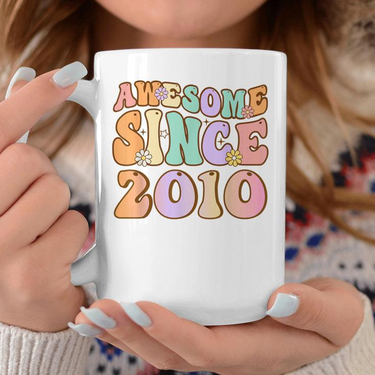 Awesome Since 2010 14 Year Old 14Th Birthday For Girls Coffee Mug Unique Gifts
