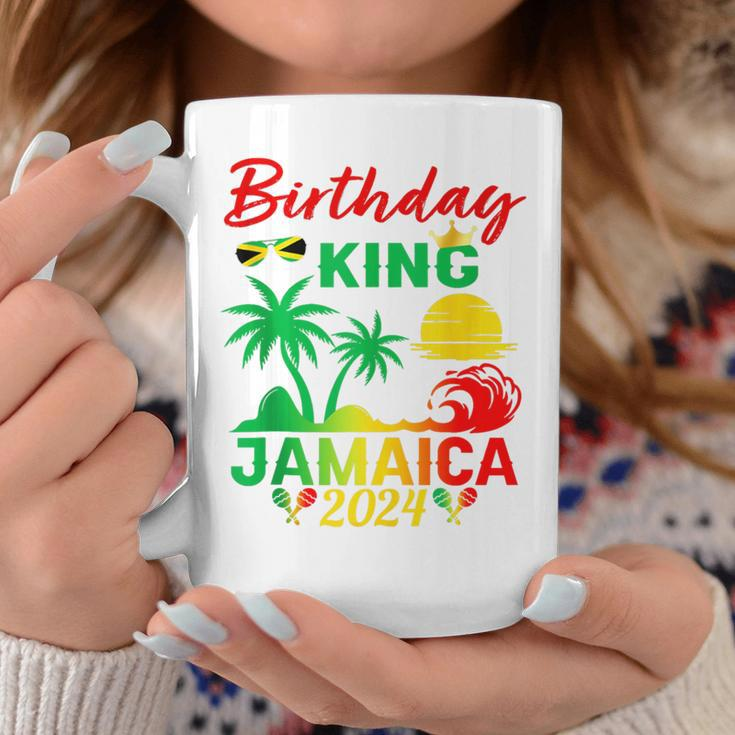 Birthday King Jamaica 2024 Jamaican Vacation Trip Men_S Coffee Mug Funny Gifts