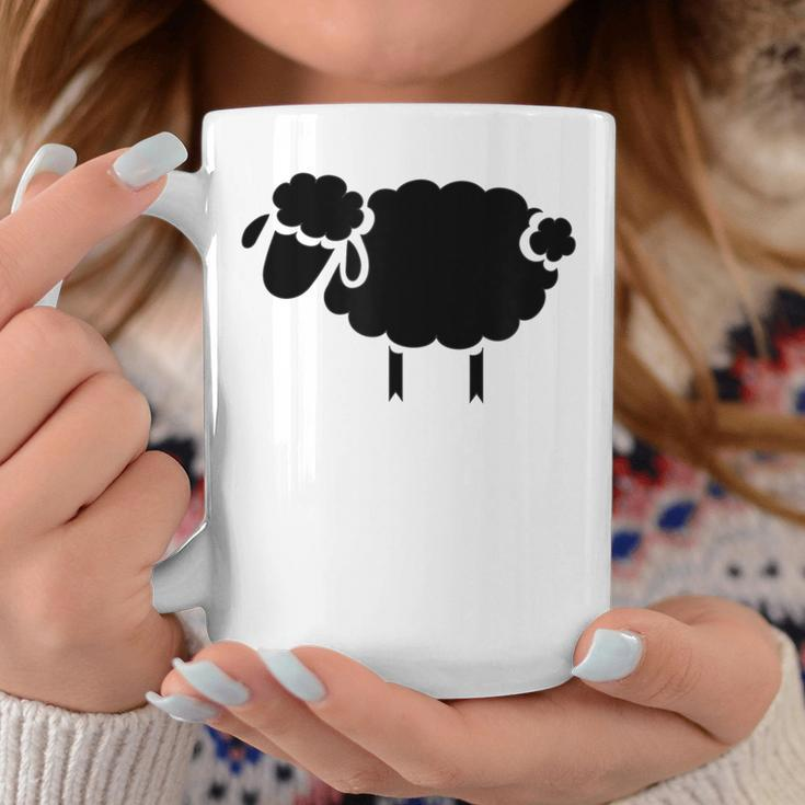Black Sheep Silhouette Coffee Mug Unique Gifts