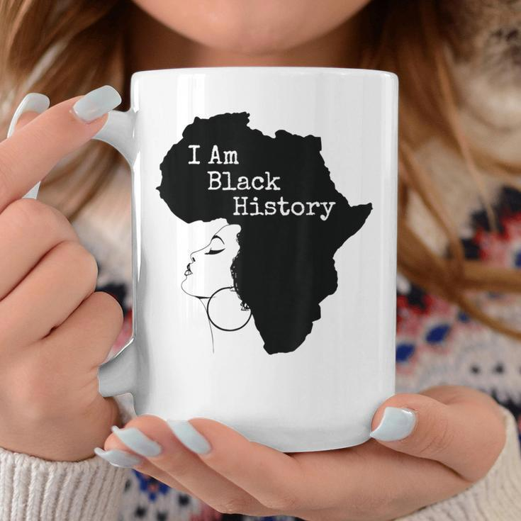I Am Black History Month Black Woman African Pride Coffee Mug Personalized Gifts