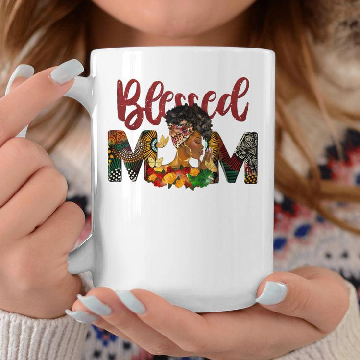 Blessed Mom Africa Black Woman Junenth Mother's Day Coffee Mug Personalized Gifts