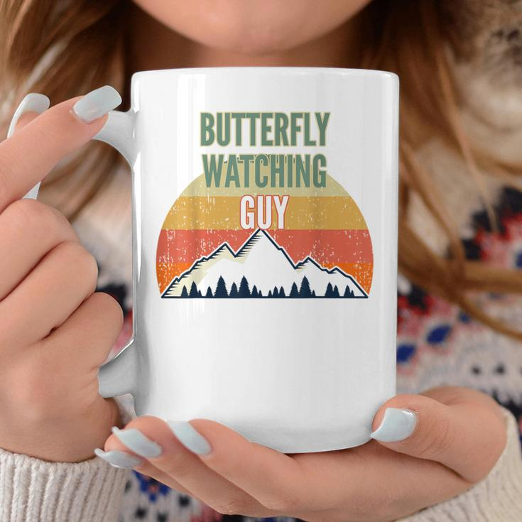 Butterfly Watching For Men Butterfly Watching Guy Coffee Mug Unique Gifts